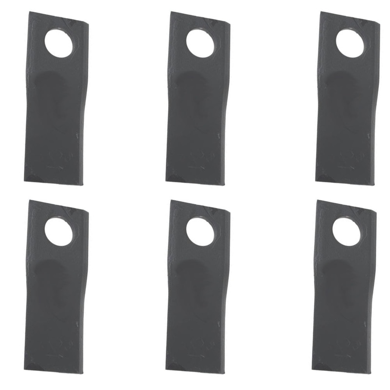 (6) Angled Blades 56451200 Fits Kuhn Disc Mower GMD500S GMD55S GMD600HD GMD66HD