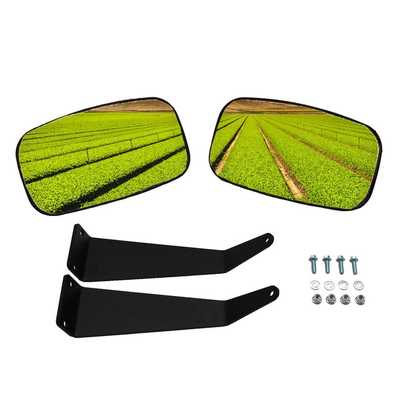 Left and Right Rearview Mirror Set Fits John Deere 5000 & 6000 Series Tractors