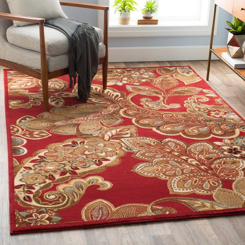 Woven Lilo Floral Area Rug