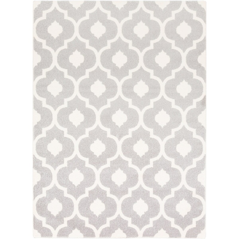 Zeke Contemporary Trellis Area Rug