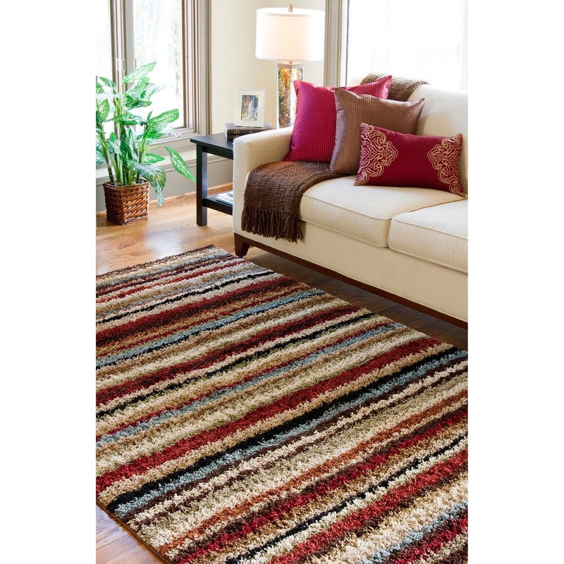 Woven Bandeau Area Rug – 5’3″ x 7’6″