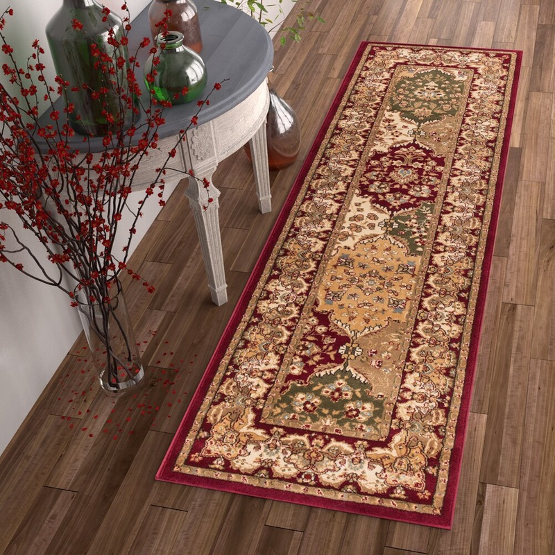 Well Woven Agra Traditional Classic Panel Runner Rug – 2’3″ x 7’3″