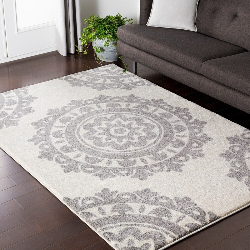 Woven Elmyra Grey Accent Rug – 2′ x 3’3″