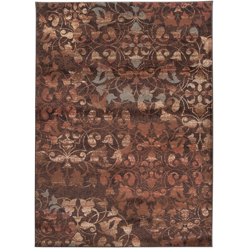 Woven Brownville Woven Floral Plush Rug