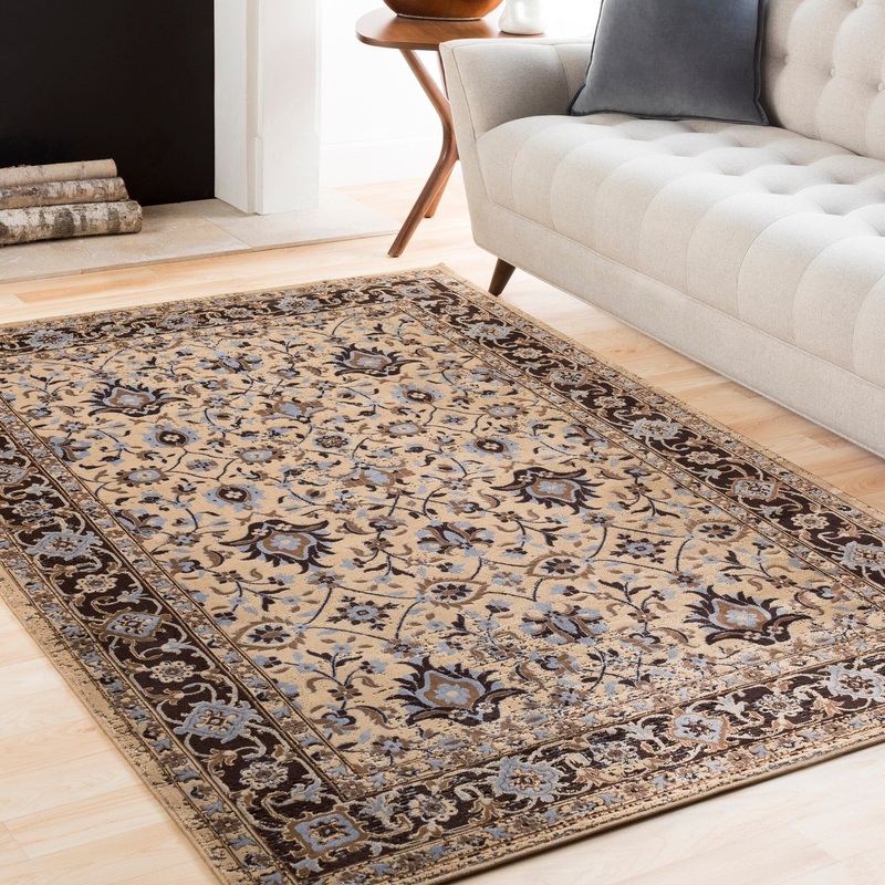 Woven Zavier Brown Accent Rug – 2′ x 3′
