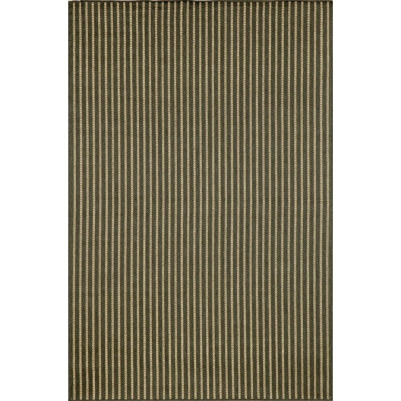 Vertical Stripe Outdoor Rug (7’10 x 9’10)