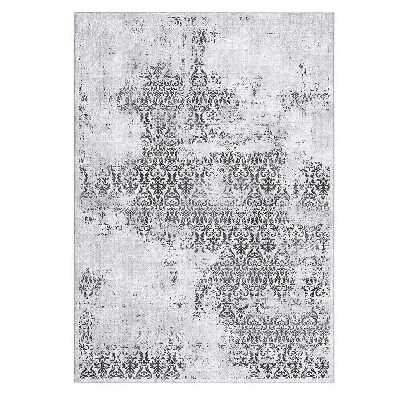 Vintage Distressed Indoor Area Rug Paisley Rug Carpet