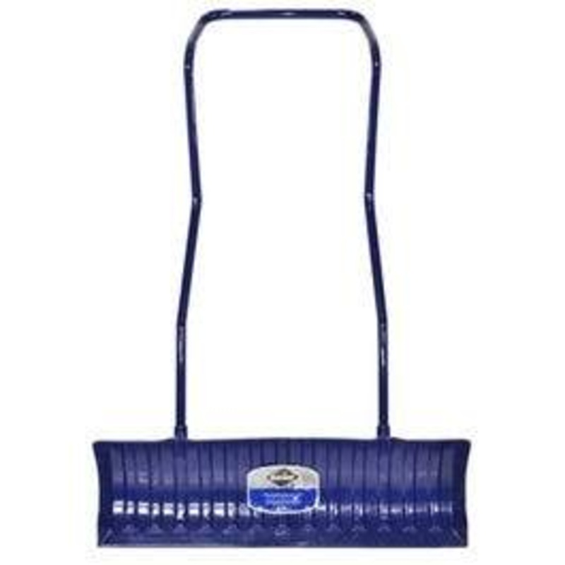 36-In. Snow Pusher With Steel Handle