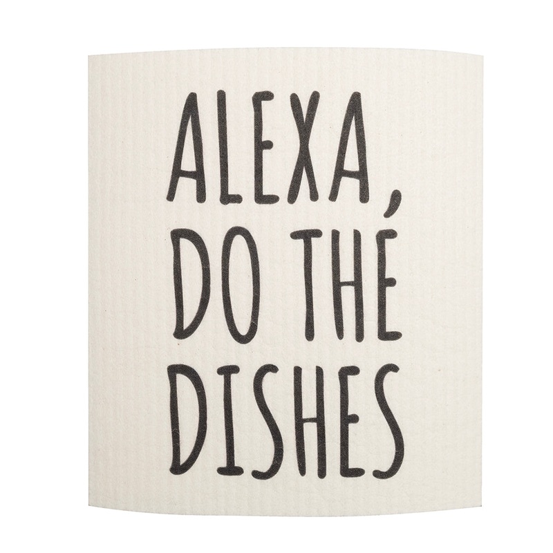 Alexa, Do The Dishes Sponge Cloth Multi