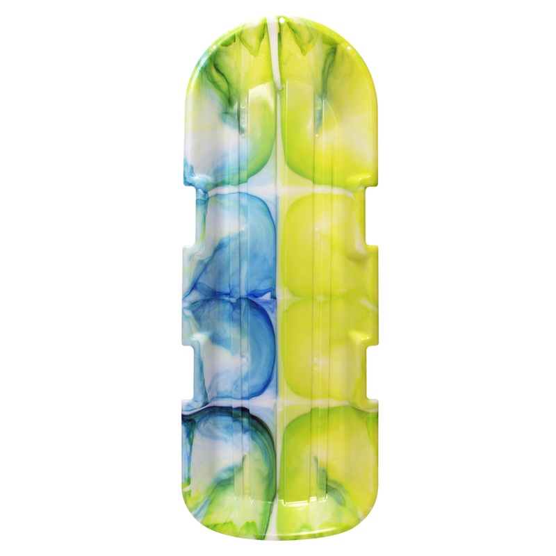 Emsco Group Sno-Twin Tye Dye Two-Rider Toboggan