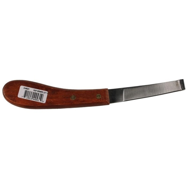 WIDE SINGLE BLADE HOOF KNIFE – LEFT HANDED