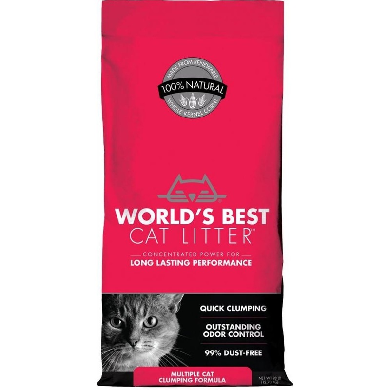 World’s Best Multiple Cat Clumping Formula Cat Litter
