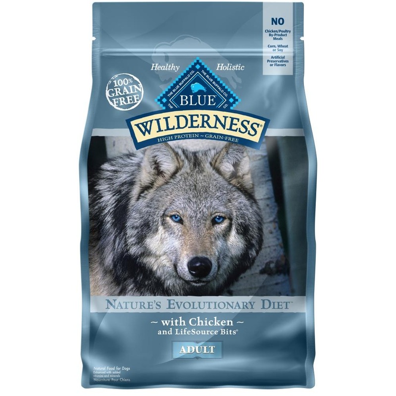 Blue Buffalo Wilderness Grain Free High Protein Chicken Recipe Adult Dry Dog Food
