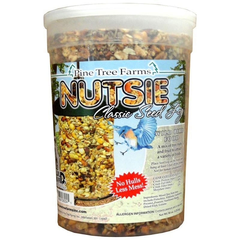 Pine Tree Farms Nutsie Classic Seed Log 80 oz