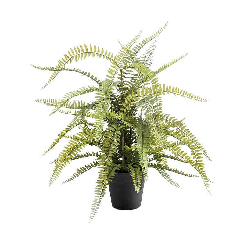 Fern Boston Artificial Plant Premium Faux 70cm Height