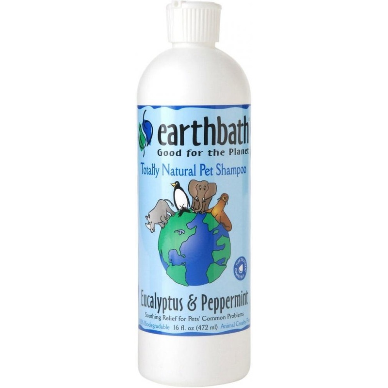 Earthbath Eucalyptus and Peppermint Shampoo for Dogs and Cats