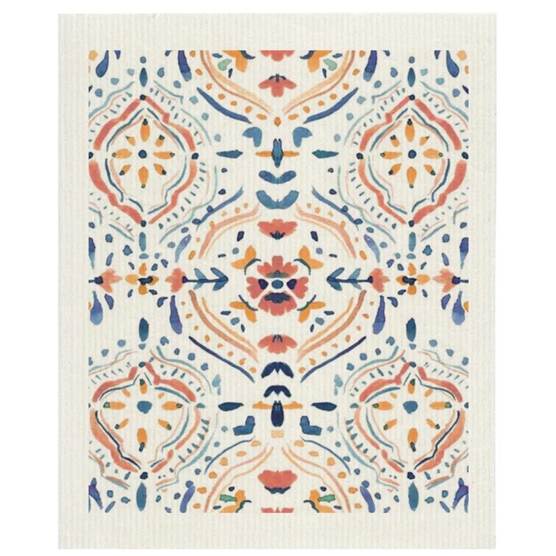 Summer Tile Sponge Cloth  Multi