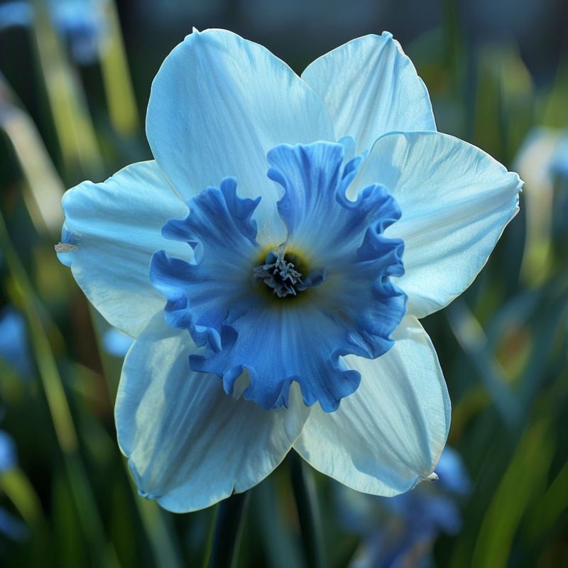 Skyblue Daffodil Flower Seeds for Planting  Heirloom, Non-GMO, Vibrant Blooms 100