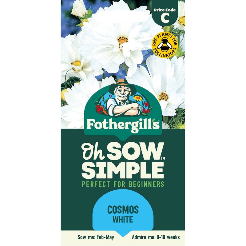 Oh Sow Simple – Cosmos White Seeds