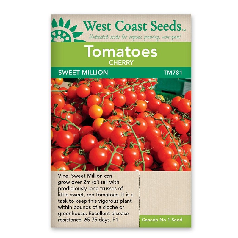 Tomatoes Sweet Million Cherry Seeds