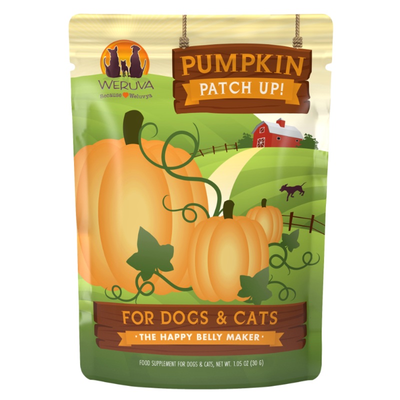 Weruva Pumpkin Patch Up!, Pumpkin Puree Pet Food Supplement for Dogs & Cat