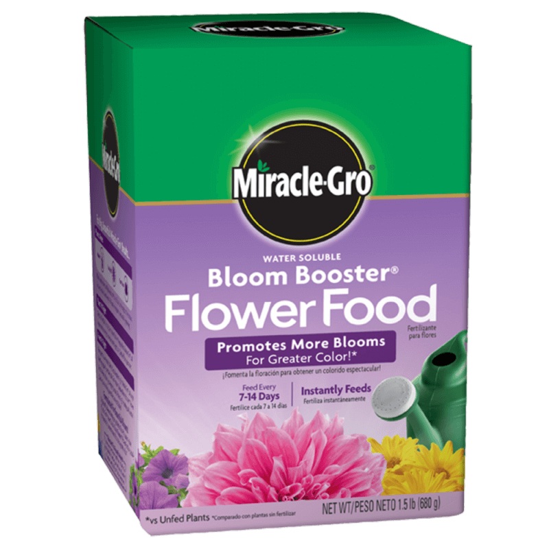 Miracle-Gro Water Soluble Bloom Booster Flower Food 1 lb