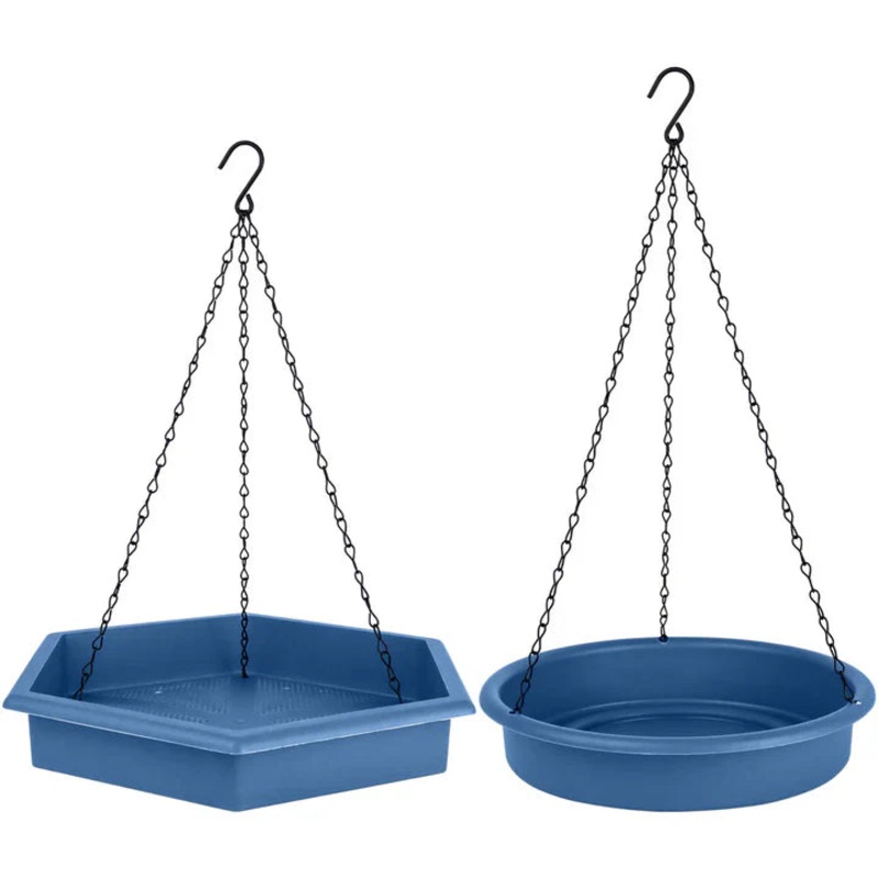 Nature’s Way EcoCycle Combo Caf 2-in-1 Recycled Plastic Bird Feeder and Bird Bath