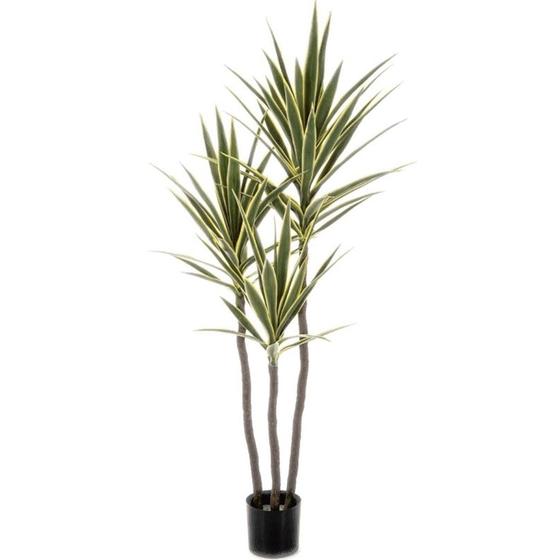 Yucca Variegated Artificial Plant Premium Faux 160cm Height
