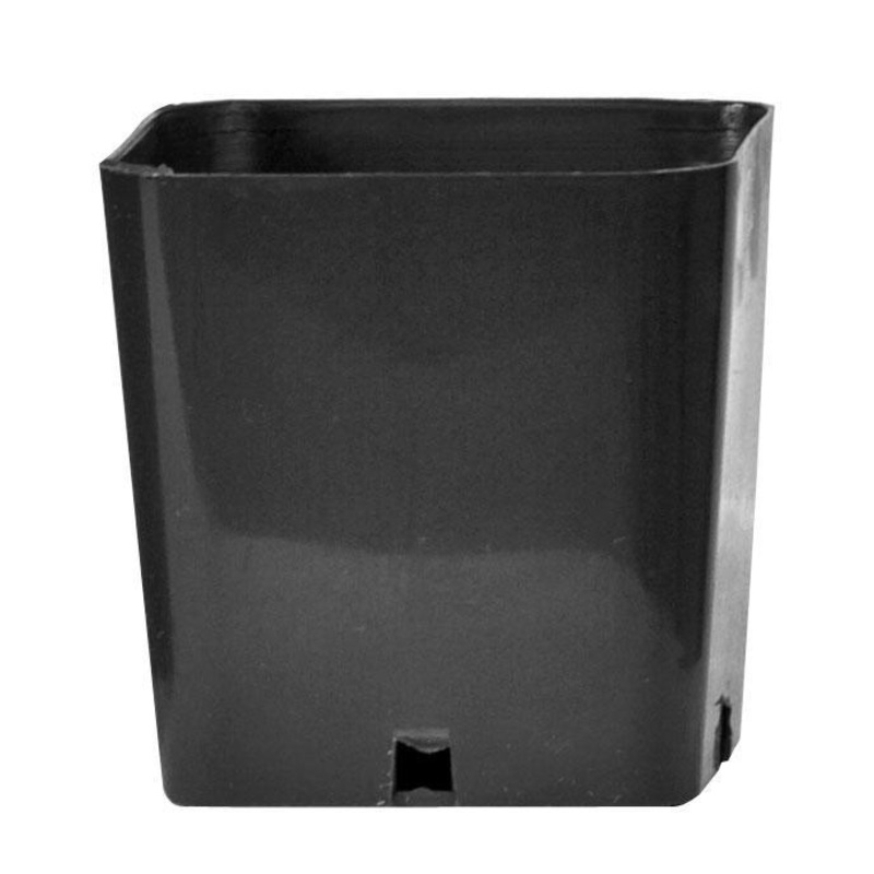 Square Plastic Pots – Anderson 2″ Black