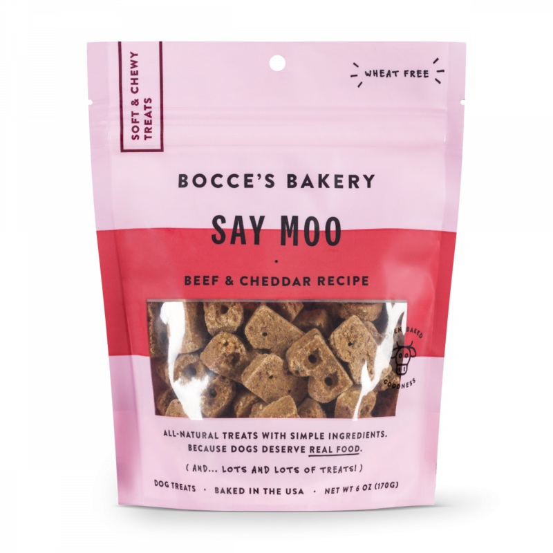 Bocce’s Bakery Every Day Say Moooo Soft & Chewy Dog Treats