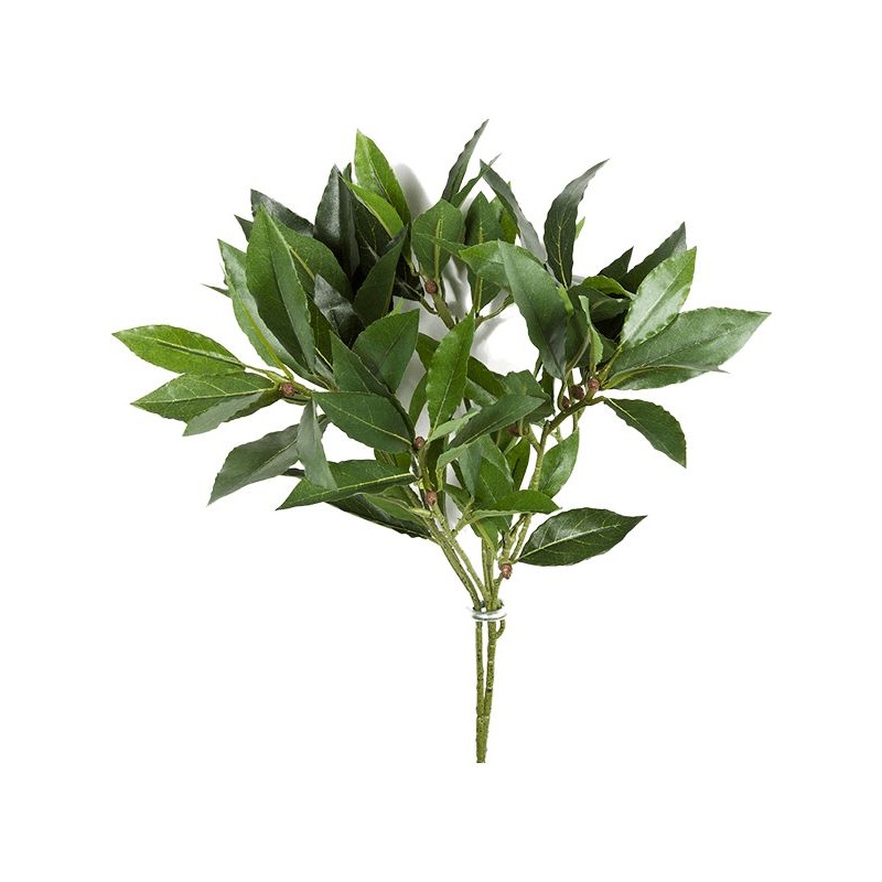 Laurus Nobilis Artificial Plant Premium Faux 45cm Height