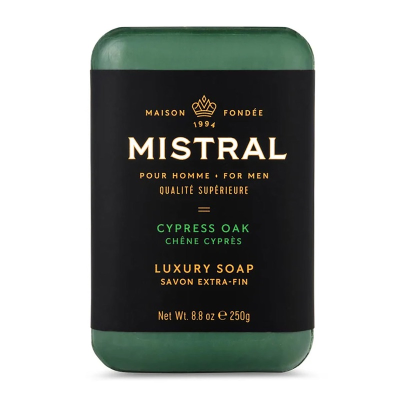 Mistral Luxury Bar Soap Cypress Oak 8.8oz