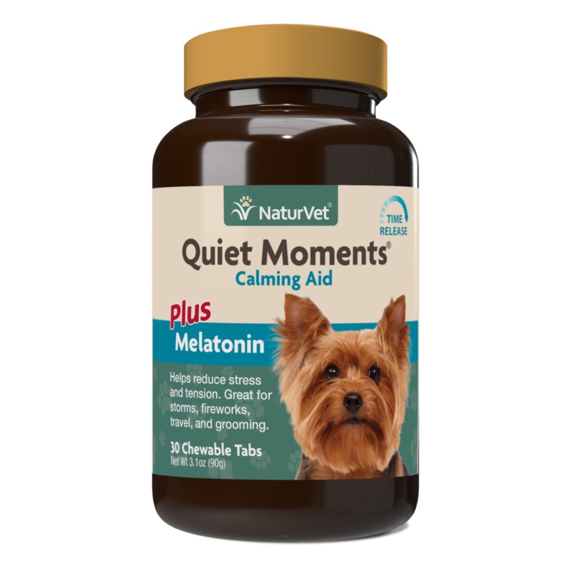 NaturVet Quiet Moments Calming Aid Tablets