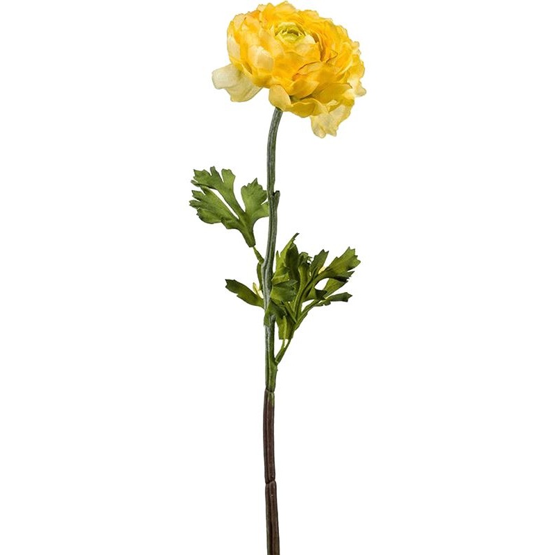 Ranunculus Spray 50 cm Artificial Plant Premium Faux 50cm Height
