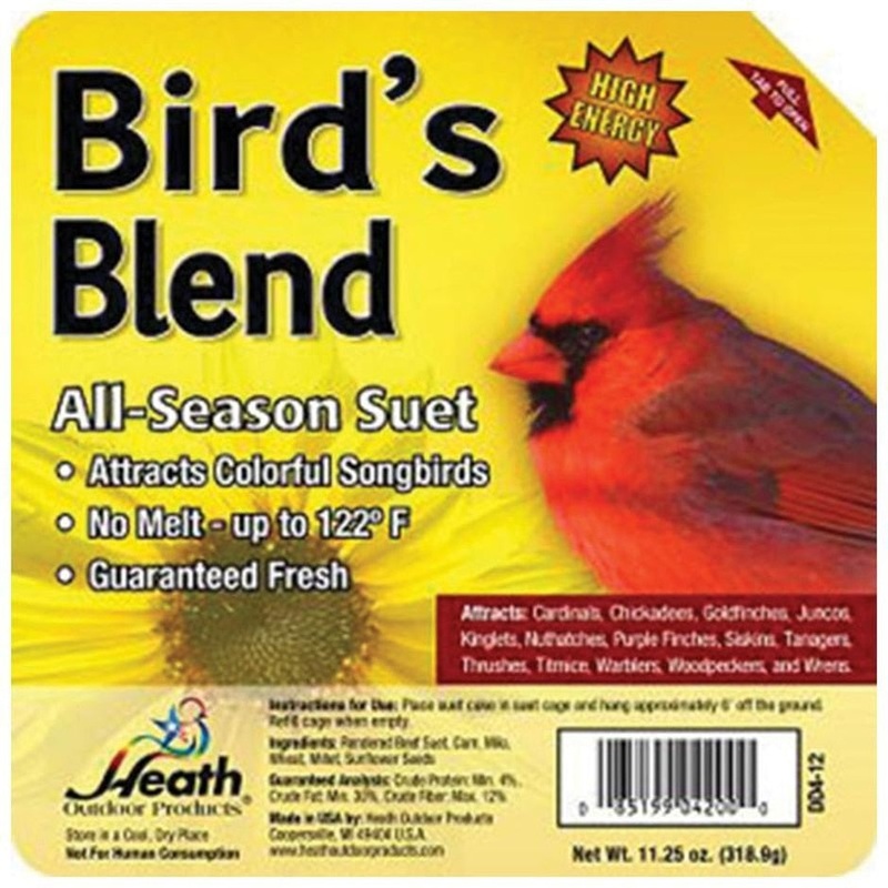 BIRD’S BLEND ALL-SEASON HIGH ENERGY SUET 11.25 oz