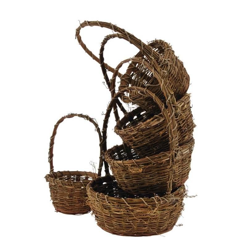 Set of 5 Basket,6″,7″,8″,9″ and 10″