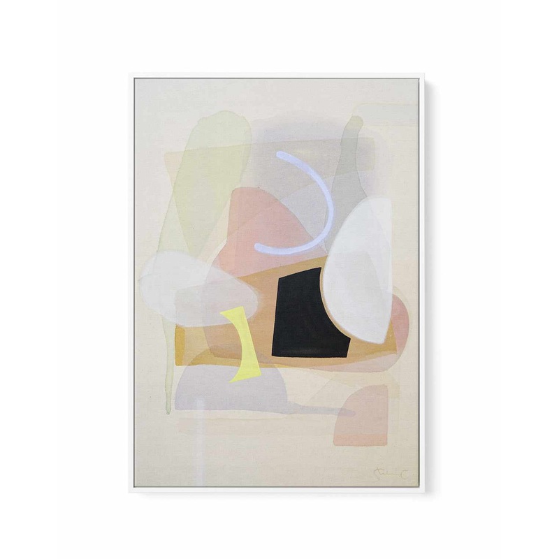Soft Cantabile By Shina Choi | Framed Canvas Art Print