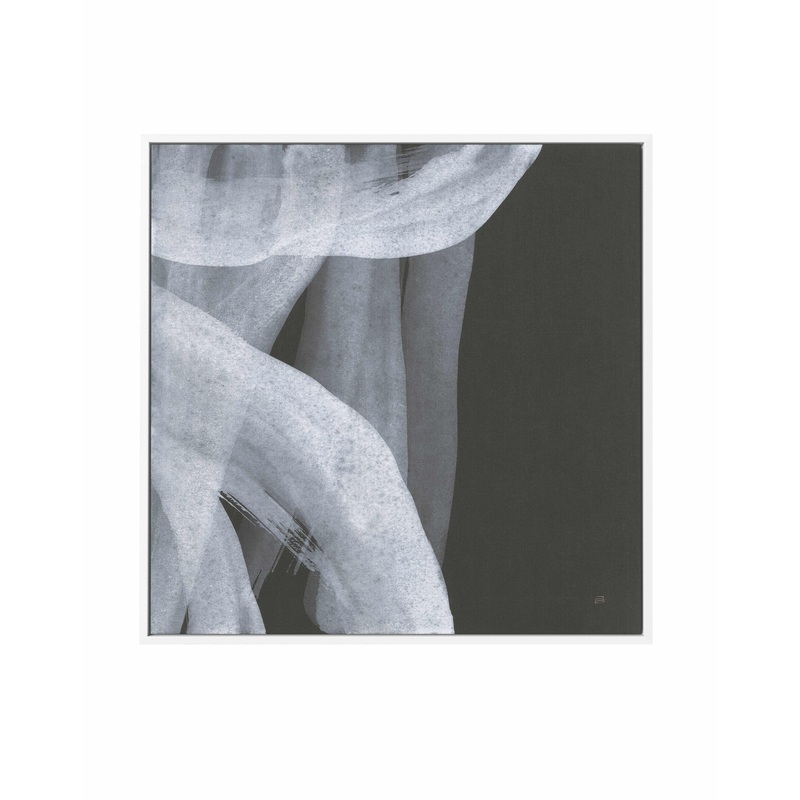 Soft White IV | Framed Canvas Art Print