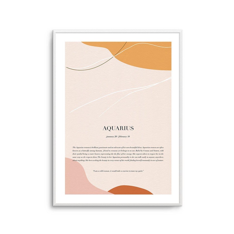 Abstract Zodiac | Select Yours! Art Print