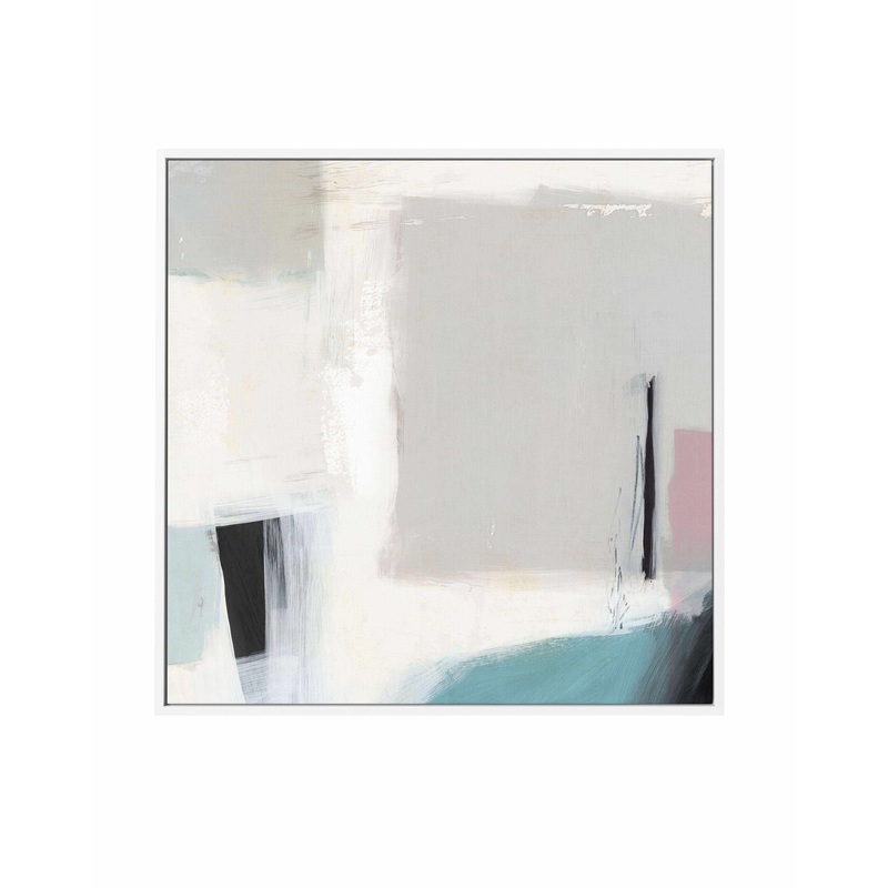 Aligned II SQ Framed Canvas Art Print