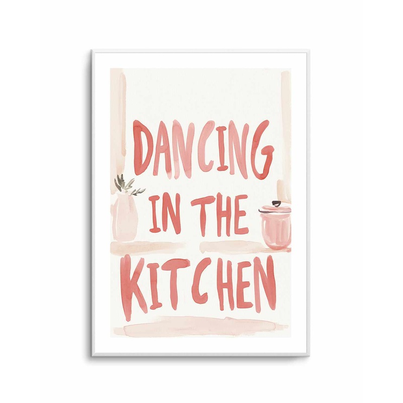 Dancing in the kitchen | Art Print