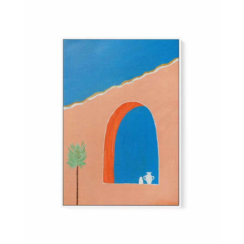 Tuscan Daze by Britney Turner | Framed Canvas Art Print