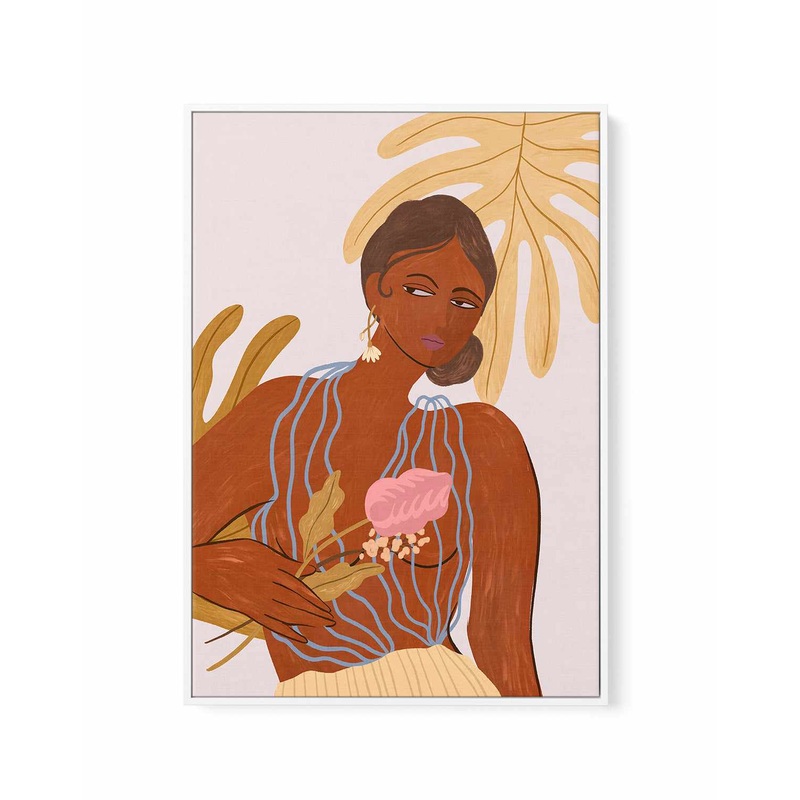 Be Bold by Arty Guava | Framed Canvas Art Print