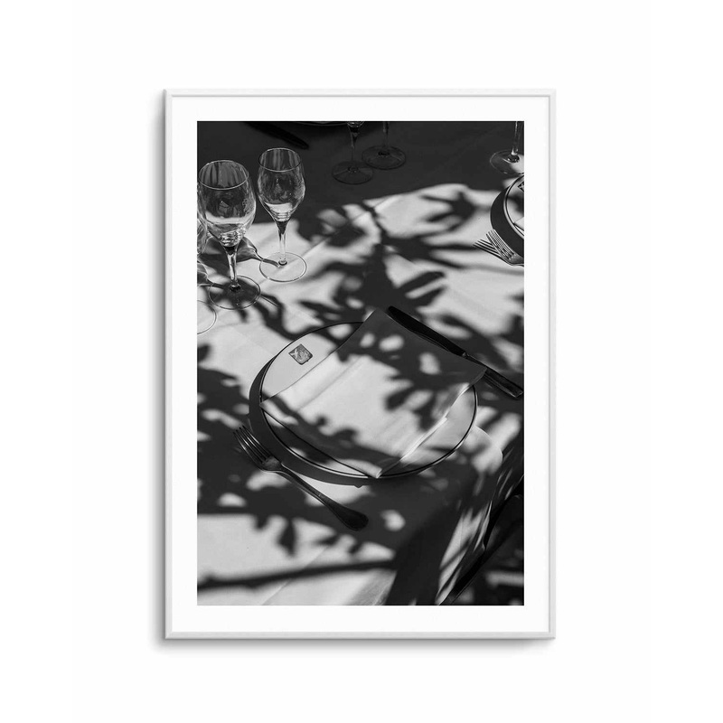 Cafe by Jovani Demetrie Art Print