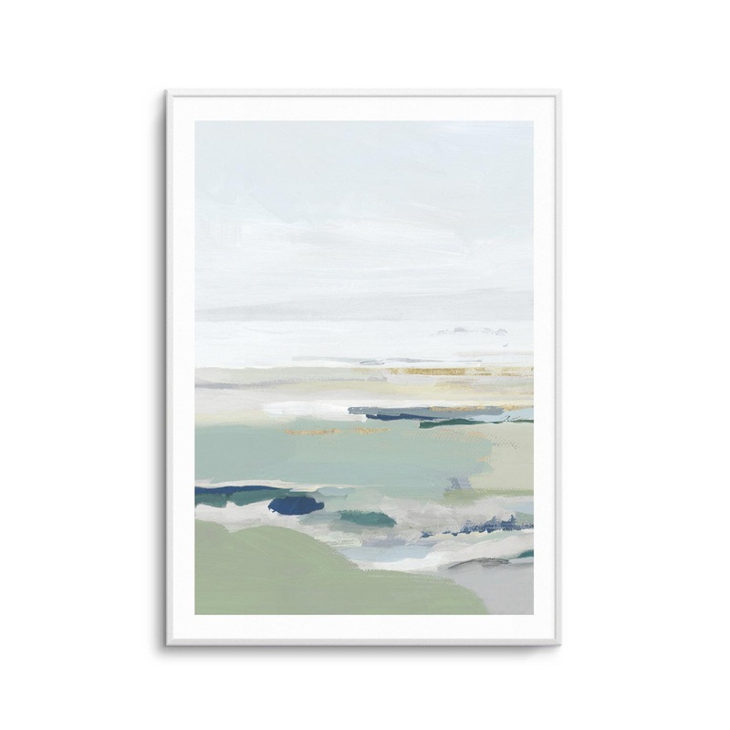 Calm Green Art Print