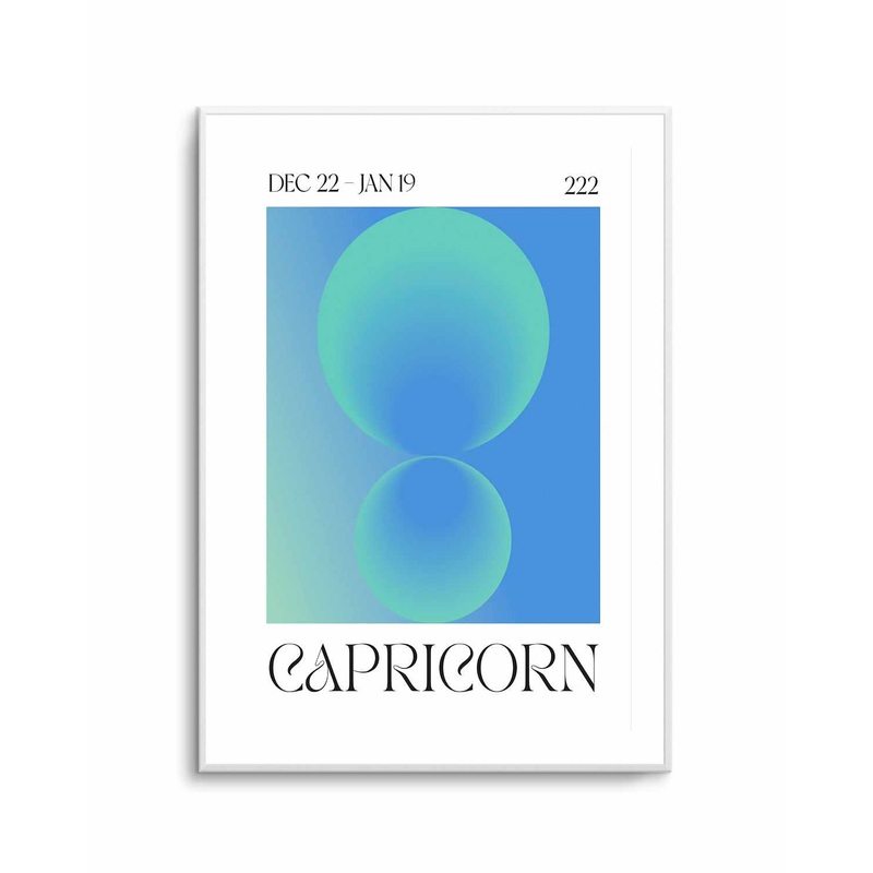Capricorn by Valeria Castillo | Art Print
