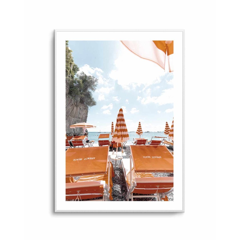 Arienzo Beach Club I, Amalfi | Art Print