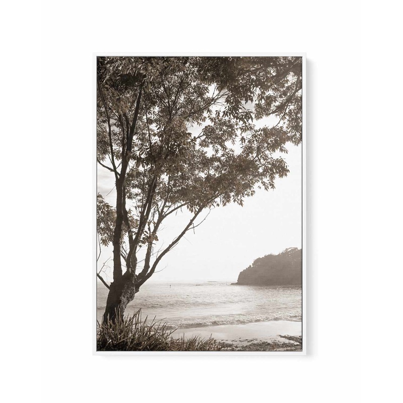 Australian Coast I | Framed Canvas Art Print
