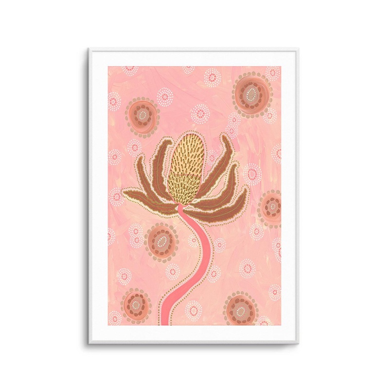 Banksia By Domica Hill Art Print