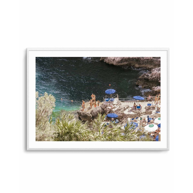 Da Luigi, Capri Art Print